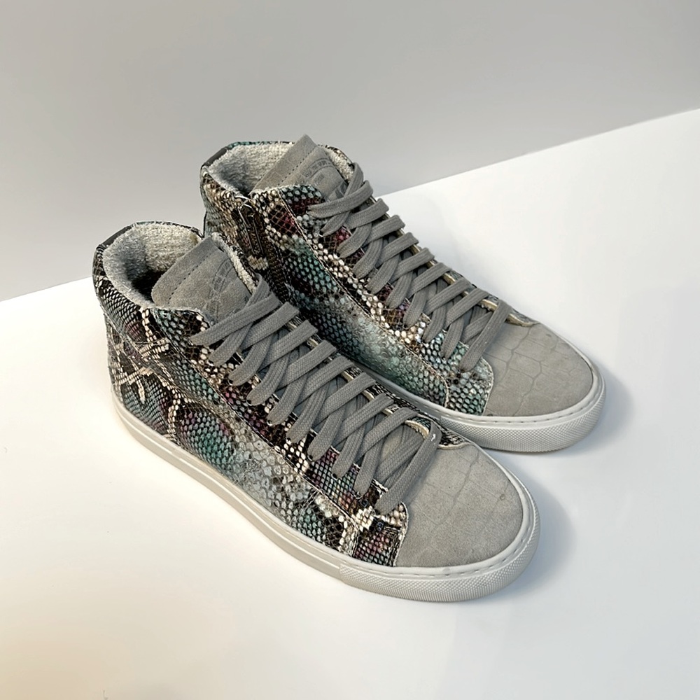 P448 Hi top sneakers size 36. Used